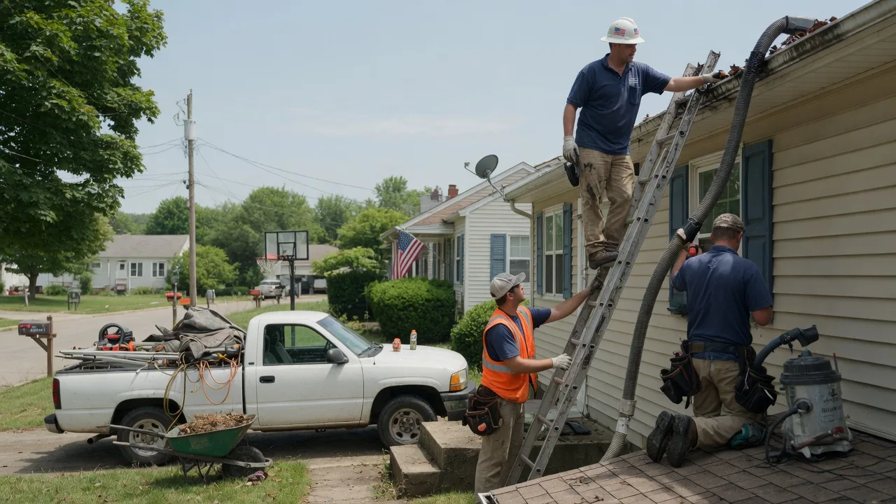 Gutter Installation in Lampe, MO near me